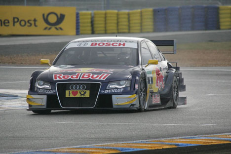 Martin Tomczyk var 3. hurtigste Audi kører.